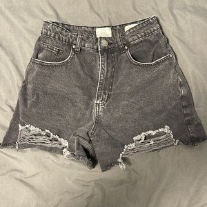 Cotton on black denim shirt